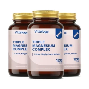 Vittalogy Triple Magnesium Complex 3x120 Cápsulas【PACK AHORRO】