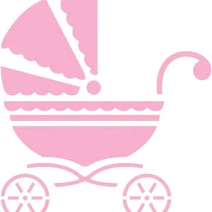 Baby Carriage Die / Suaje de Corte de Carriola