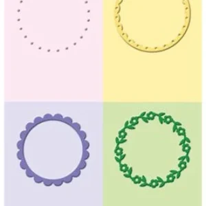 Folder de Grabado / Embossing Folder Decorative Circles