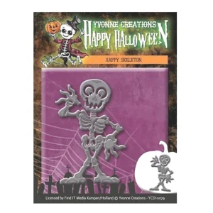 Happy Skeleton Die / Suaje de Corte Esqueleto Feliz