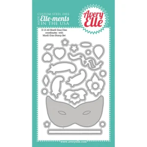 Mardi Gras Die / Suaje de Corte Carnaval