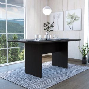 Comedor Ascher, Wengue, Para Cuatro Puestos, No Incluye Sillas