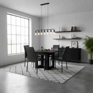 Comedor Volder, Wengue con Amplia Superficie COP, No Incluye Sillas