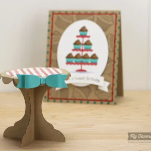 Suaje de Corte de base para Cupcake / Cupcake Stand Die