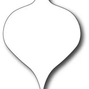 Suaje de Corte de esfera / Drop Ornament