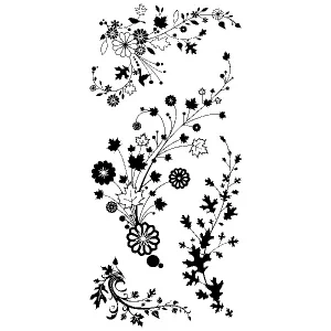 Foliage Trails 98551 / Sellos de Polímero de Rama de Hojas