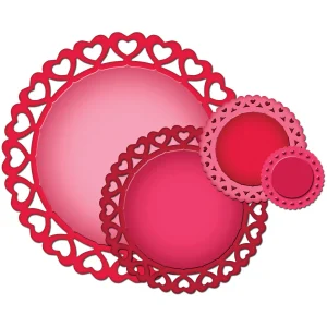 Heart Circles Dies / Suaje de corte de Círculo de Corazones