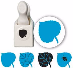 Stamp and Punch Leaf / Perforadora y Sello de Hoja