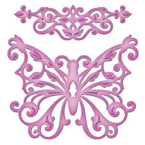 Suaje de Corte de Mariposa Extravagante / Outrageous Butterfly