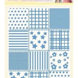 Patchwork Quilt Embossing / Folder de Grabado Variado